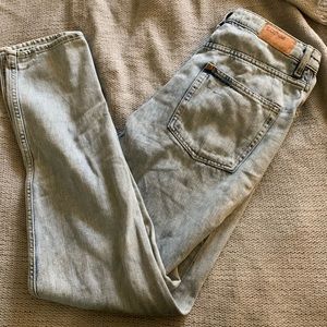 High waisted Mom Jeans -Light blue